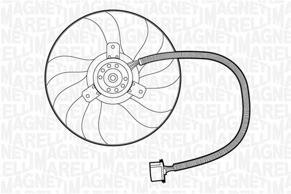 MAGNETI MARELLI ventiliatorius, radiatoriaus 069422266010